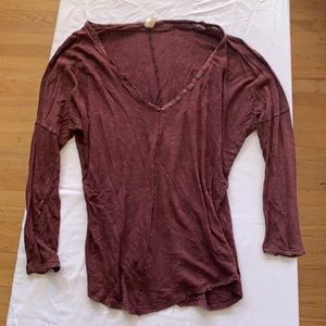 Free people oversized top